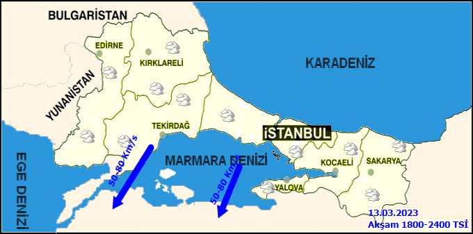 Meteorolojiden İstanbullulara fırtına ve sağanak uyarısı! İşte 13 Mart İstanbul hava durumu 4