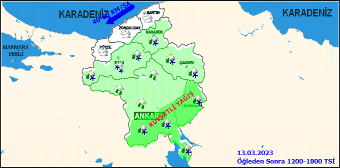 Meteorolojiden Ankaralılara sağanak ve kar uyarısı! 3