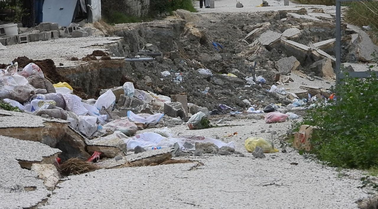 Hatay'dan korkunç görüntüler: İşte fay hattının geçtiği yerlerin hali 6
