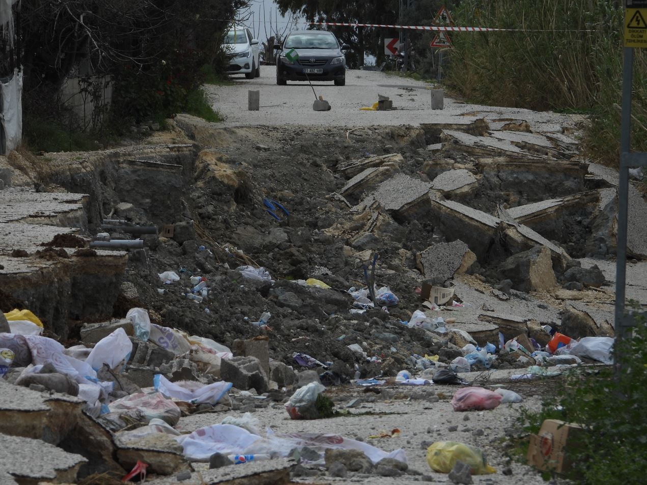 Hatay'dan korkunç görüntüler: İşte fay hattının geçtiği yerlerin hali 4