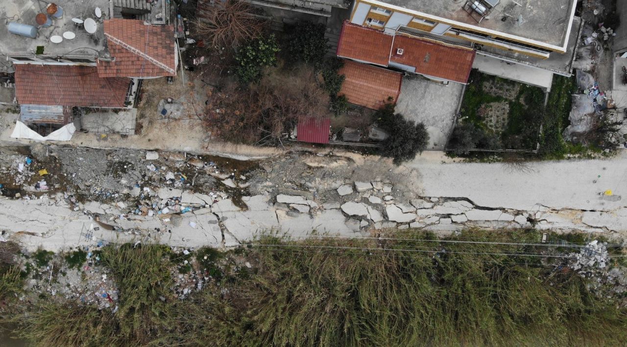 Hatay'dan korkunç görüntüler: İşte fay hattının geçtiği yerlerin hali 3