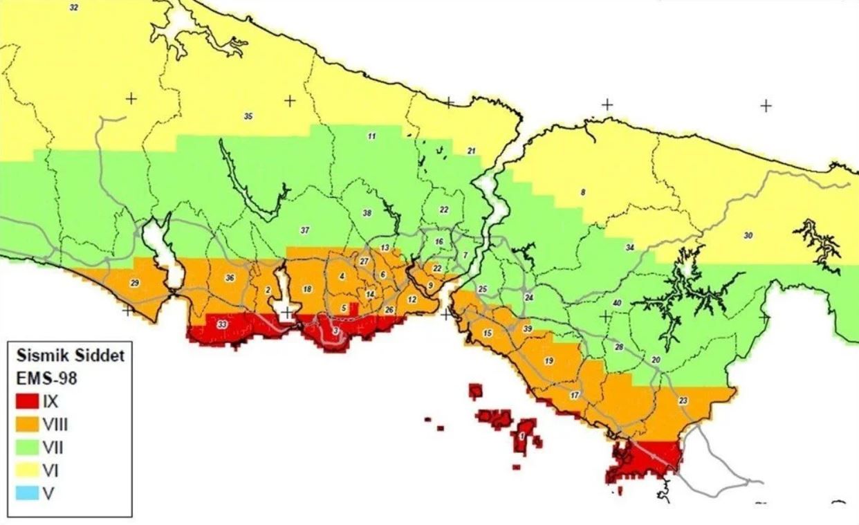 AFAD'dan İstanbul depremi için 'kırmızı eylem' planı: Deprem riski yüksek olan ilçeler 10
