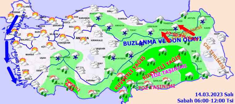 Sağanak, kar, fırtına...Meteorolojiden 19 kente flaş uyarı! 2