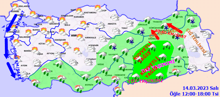 Sağanak, kar, fırtına...Meteorolojiden 19 kente flaş uyarı! 3