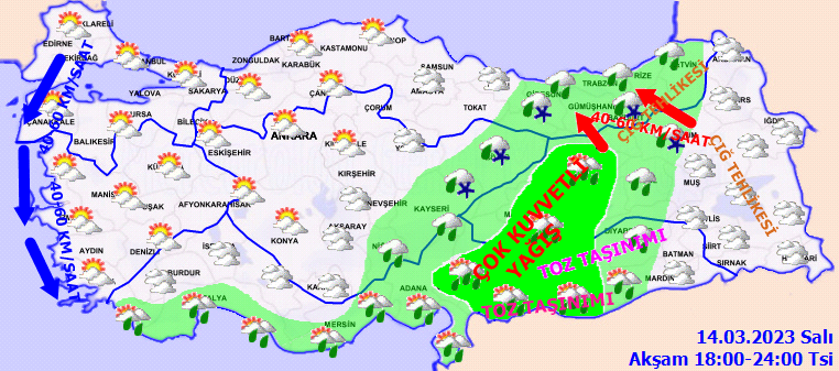 Sağanak, kar, fırtına...Meteorolojiden 19 kente flaş uyarı! 4