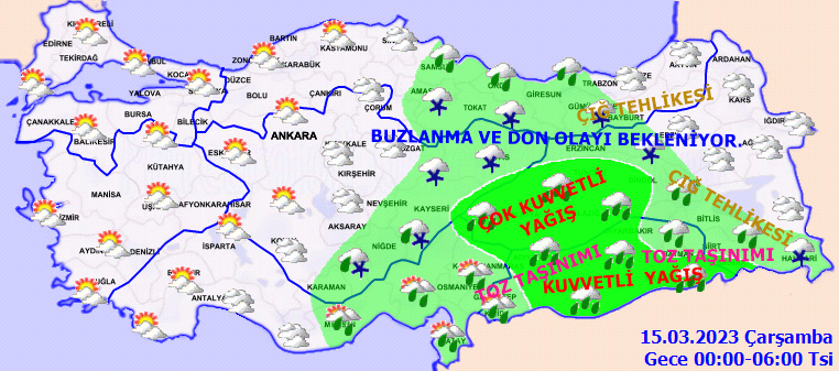 Sağanak, kar, fırtına...Meteorolojiden 19 kente flaş uyarı! 5