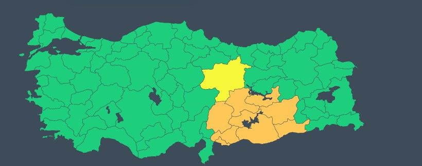 Meteorolojiden deprem bölgesindeki illere yağış uyarısı! 6