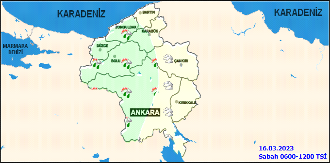 Meteorolojiden Ankaralılara sağanak uyarısı! İşte 16 Mart Ankara hava durumu tahmini 2