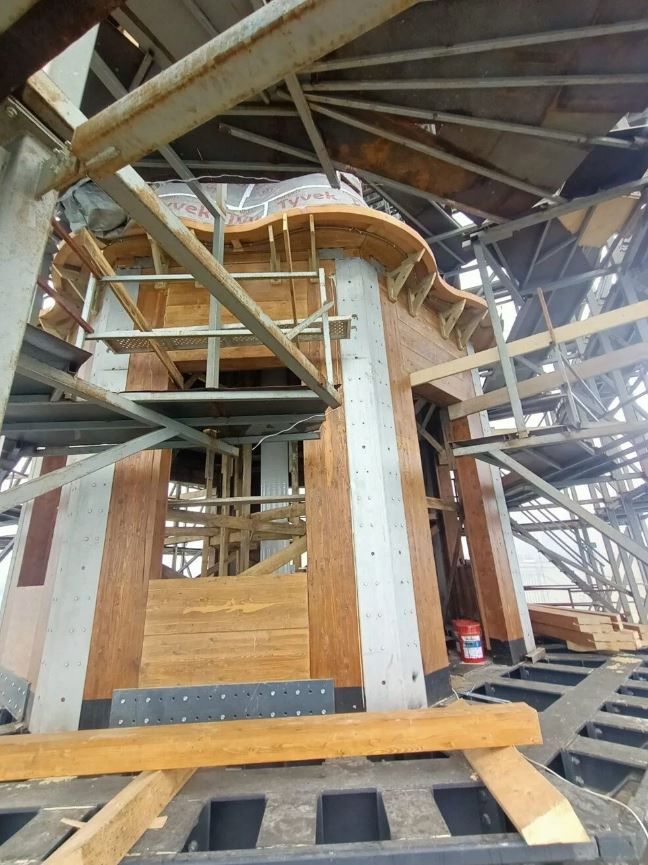 Kız Kulesi'nde restorasyon çalışmaları devam ediyor 4