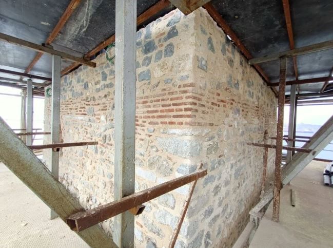 Kız Kulesi'nde restorasyon çalışmaları devam ediyor 11