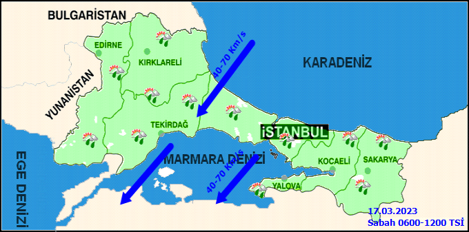 Meteorolojiden İstanbullulara sağanak yağış ve fırtına uyarısı! İşte 17 Mart İstanbul hava durumu 2