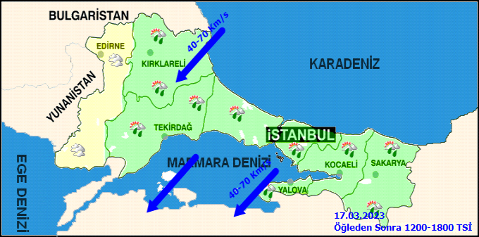 Meteorolojiden İstanbullulara sağanak yağış ve fırtına uyarısı! İşte 17 Mart İstanbul hava durumu 3