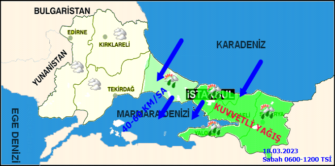 Meteorolojiden İstanbullulara şiddetli yağış ve fırtına uyarısı! İşte 18 Mart İstanbul hava durumu tahminleri 2