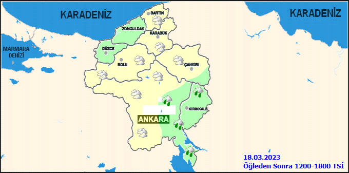 Meteorolojiden Ankaralılara sağanak yağış uyarısı! İşte 18 Mart Ankara hava durumu tahminleri 3