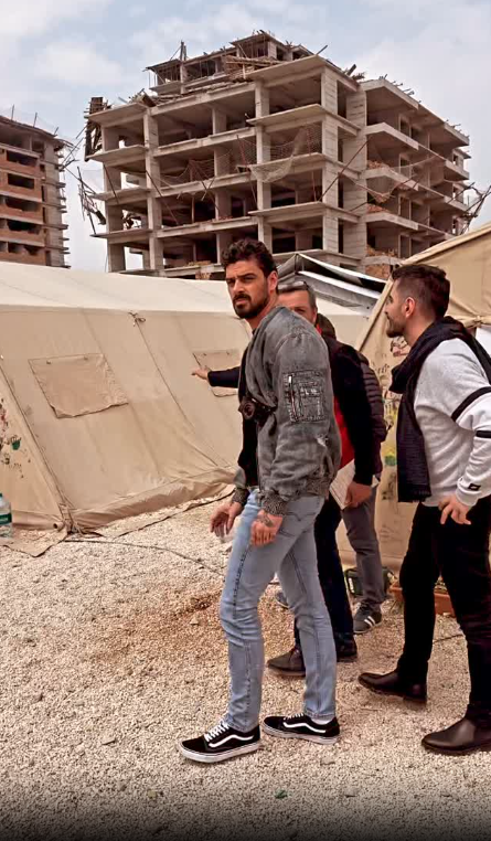 İtalyan oyuncu Michele Morrone, Hatay'a gitti 10