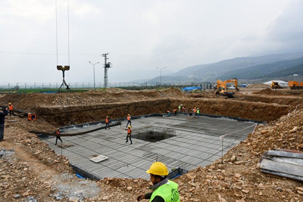 Gaziantep'te TOKİ konutlarının temeli atıldı 7