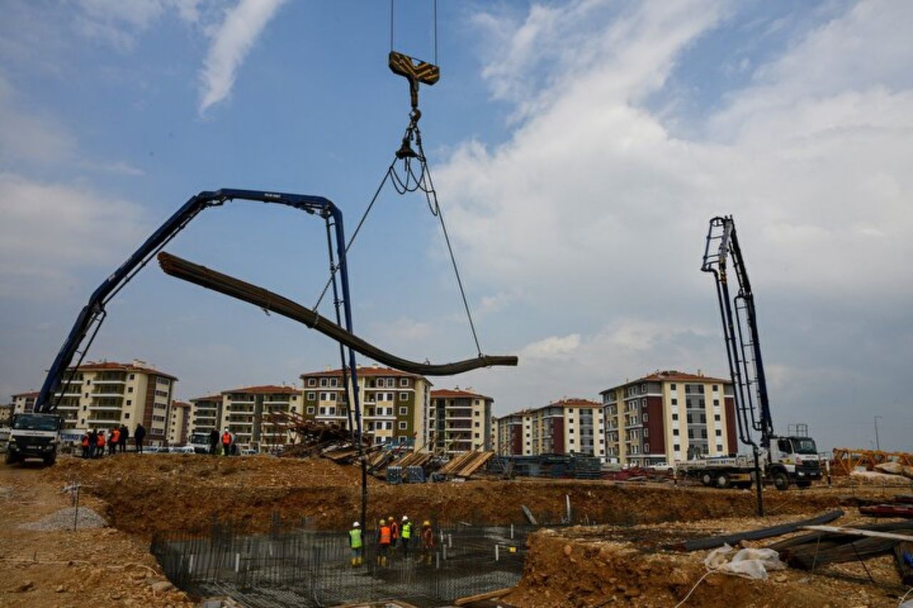 Gaziantep'te TOKİ konutlarının temeli atıldı 2
