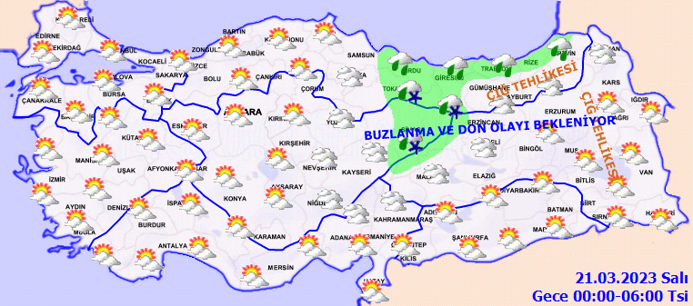 Meteorolojiden 3 ile kuvvetli yağış uyarısı! Fırtına ve çığ tehlikesine dikkat 5