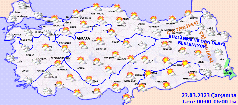 Meteorolojiden kar ve fırtına uyarısı! İşte 21 Mart hava durumu tahminleri 5