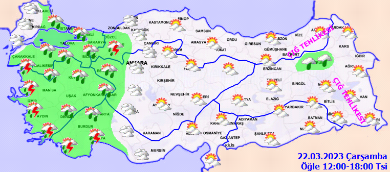 Meteoroloji il il açıkladı! Birçok kentte sağanak yağış görülecek 3