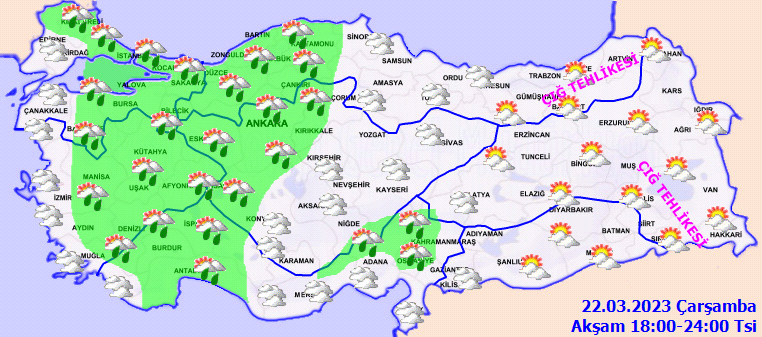 Meteoroloji il il açıkladı! Birçok kentte sağanak yağış görülecek 4