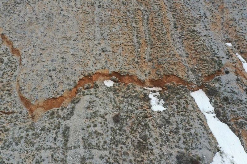 Deprem sonrası tüyler ürperten manzara! Karlar eriyince ortaya çıktı... 4