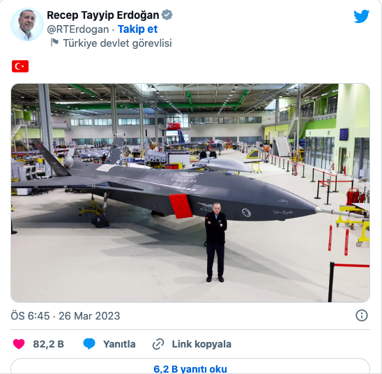 Cumhurbaşkanı Erdoğan'dan 'KIZILELMA' paylaşımı 3