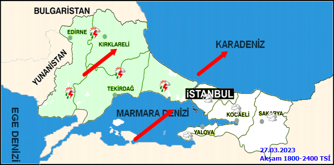 Meteoroloji İstanbulluları saat vererek uyardı! Yağışlara dikkat 2