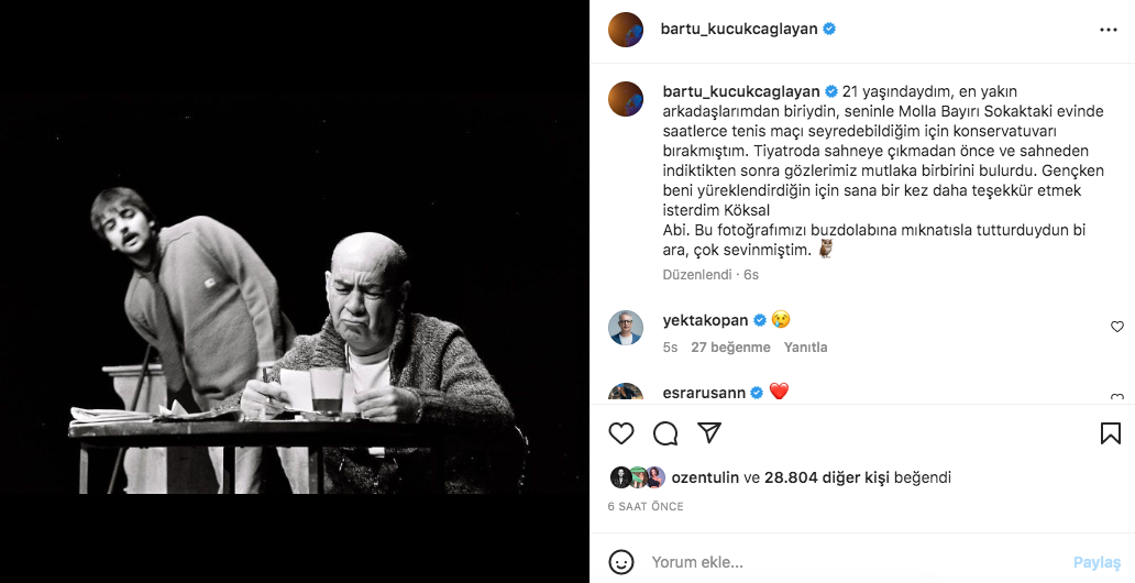 Ünlü isimlerden Köksal Engür'e veda paylaşımları.... 7