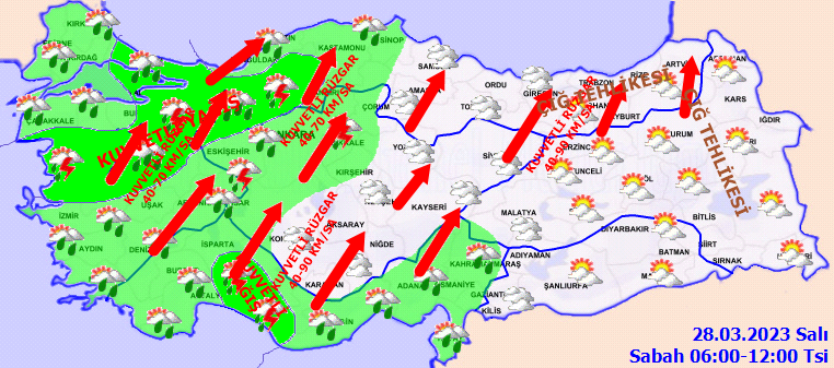 Çok sayıda ile kar geliyor! Tarih verildi... İstanbul için de açıklama geldi! İşte il il 28 Mart hava durumu... 8