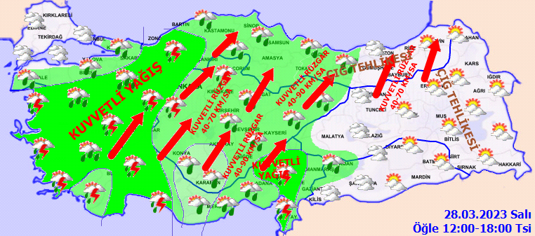 Çok sayıda ile kar geliyor! Tarih verildi... İstanbul için de açıklama geldi! İşte il il 28 Mart hava durumu... 7