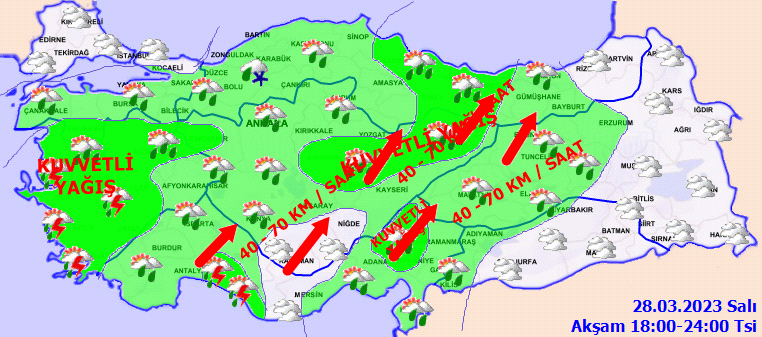 Çok sayıda ile kar geliyor! Tarih verildi... İstanbul için de açıklama geldi! İşte il il 28 Mart hava durumu... 6