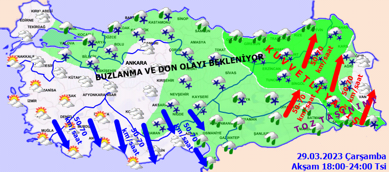 Meteorolojiden 56 il için flaş uyarı! Hava sıcaklığı 15 derece birden düşüyor 4
