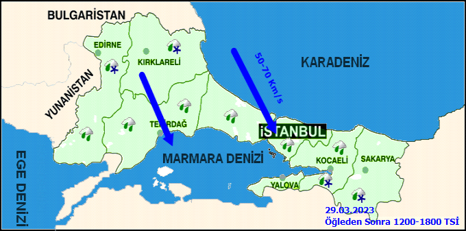 İstanbullular evden çıkarken dikkat! Sağanak ve fırtına kenti esir aldı 3