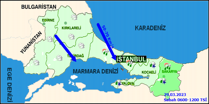 İstanbullular evden çıkarken dikkat! Sağanak ve fırtına kenti esir aldı 2