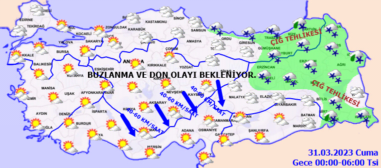 Meteorolojiden 8 ile kar ve fırtına uyarısı! 5