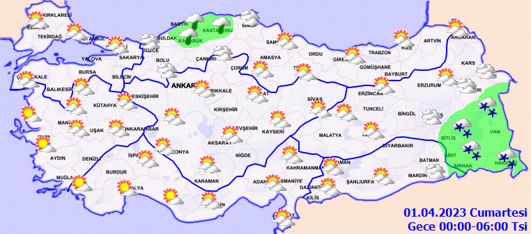Meteorolojiden 17 kent için kar ve fırtına uyarısı! İşte 31 Mart hava durumu tahminleri 5