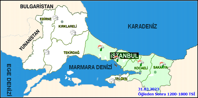 Meteorolojiden İstanbullulara sağanak uyarısı! İşte 31 Mart İstanbul hava durumu 2