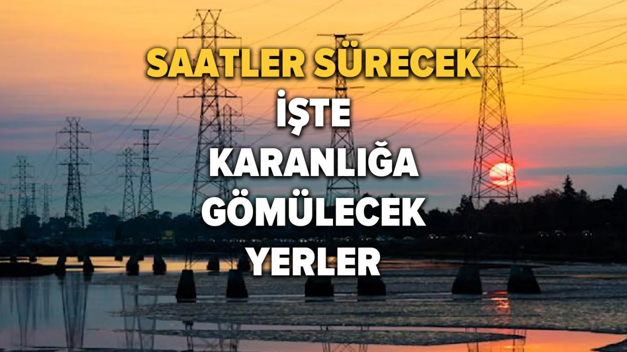 İstanbul'da elektriğin kesileceği ilçeler belli oldu! İşte 1 Nisan'da elektrik kesintisi yaşayacak ilçeler ve mahalleler... 1