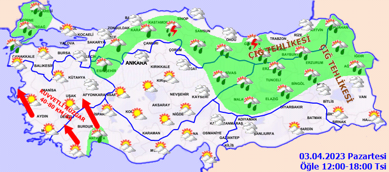 Fırtına ve şiddetli yağışa dikkat! Meteorolojiden 5 ile kritik uyarı 3