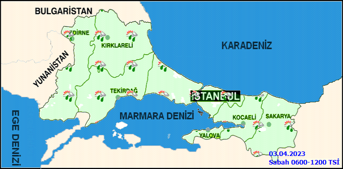 Meteorolojiden İstanbullulara sağanak uyarısı! İşte 3 Nisan İstanbul hava durumu 2