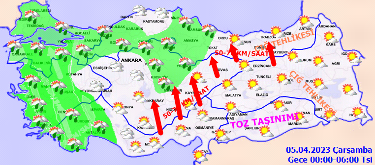 Meteorolojiden 60 il için kritik uyarı! Fırtına ve şiddetli yağışa dikkat 5