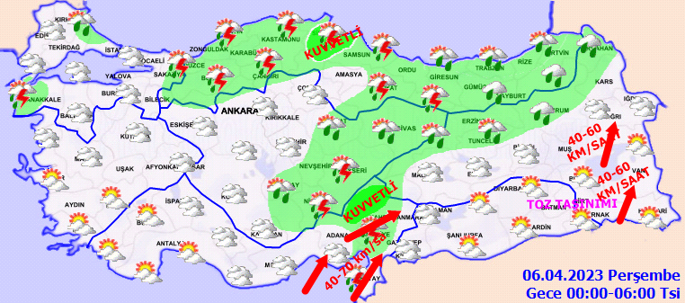 Meteorolojiden 30 ile kuvvetli yağış ve fırtına uyarısı! 5