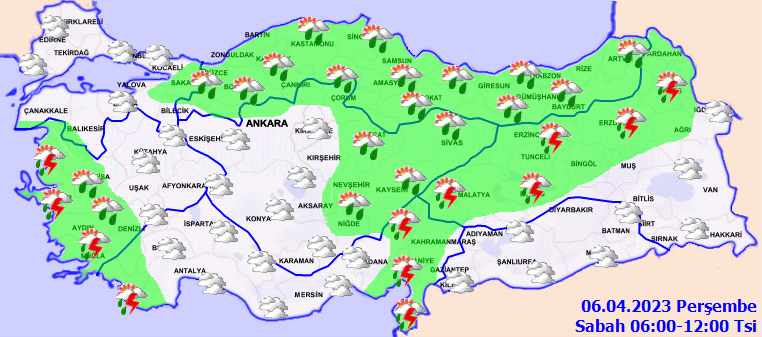 Meteorolojiden 9 kente kuvvetli yağış uyarısı! Sel ve su baskınlarına dikkat 2