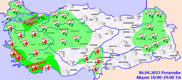 Meteorolojiden 9 kente kuvvetli yağış uyarısı! Sel ve su baskınlarına dikkat 4