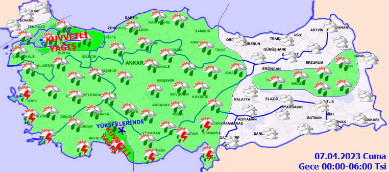 Meteorolojiden 9 kente kuvvetli yağış uyarısı! Sel ve su baskınlarına dikkat 5