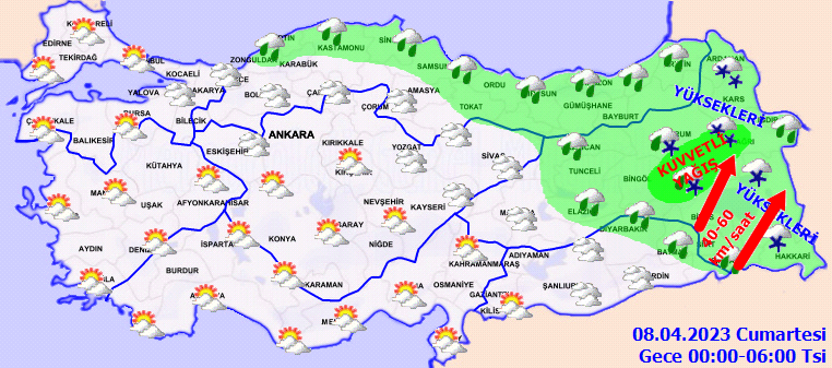 Meteorolojiden 18 ile kuvvetli yağış uyarısı! 5