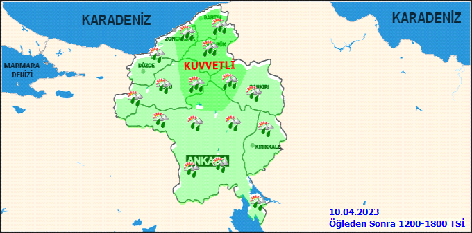 Meteoroloji saat vererek uyardı! Ankaralılar evden çıkarken dikkat 3