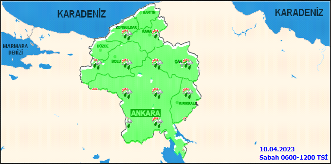 Meteoroloji saat vererek uyardı! Ankaralılar evden çıkarken dikkat 2