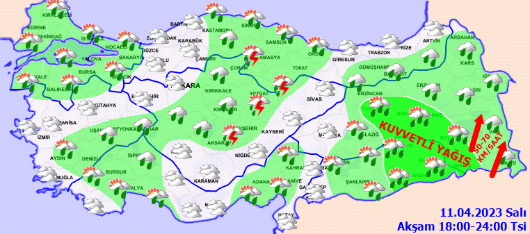 Meteorolojiden 21 kente kritik uyarı! Kuvvetli yağışlara dikkat 4